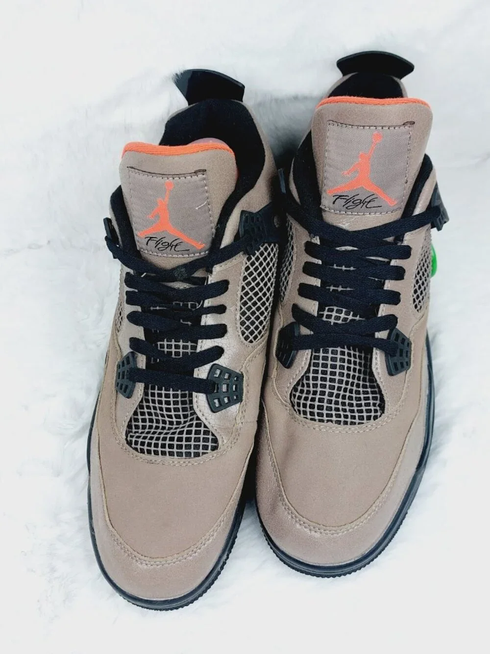 Jordan Men's Taupe Haze Air Jordan Retro IV Athletic Sneaker Size 12